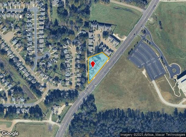1500 Old Fannin Rd, Brandon, MS Parcel Map