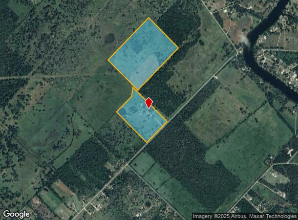  3242 County Road 310, Brazoria, TX Parcel Map