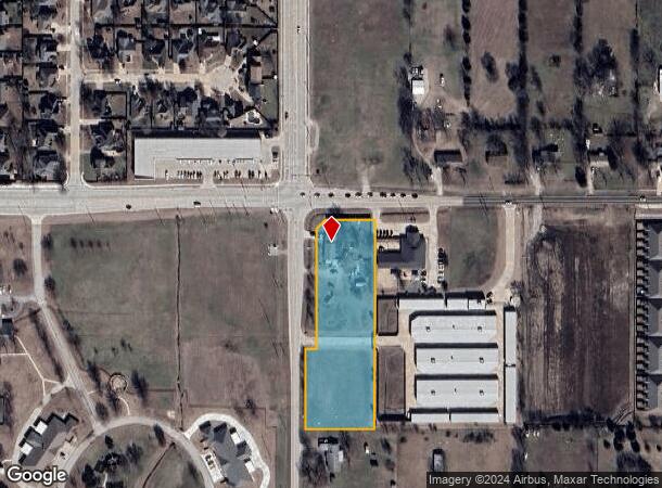  7529 N 129Th East Ave, Owasso, OK Parcel Map