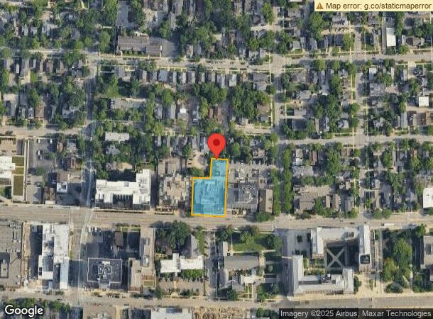  603 E Huron St, Ann Arbor, MI Parcel Map