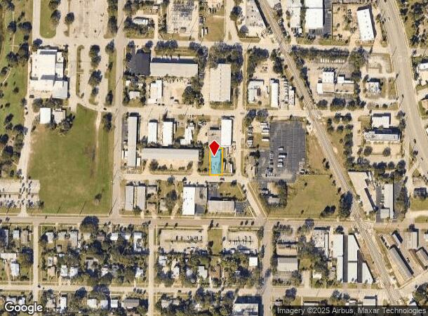  728 Columbus Ave, Melbourne, FL Parcel Map