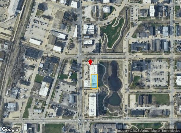 302 S 1St St, Champaign, IL Parcel Map