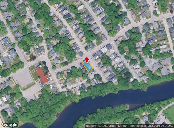  212 Brown St, Westbrook, ME Parcel Map
