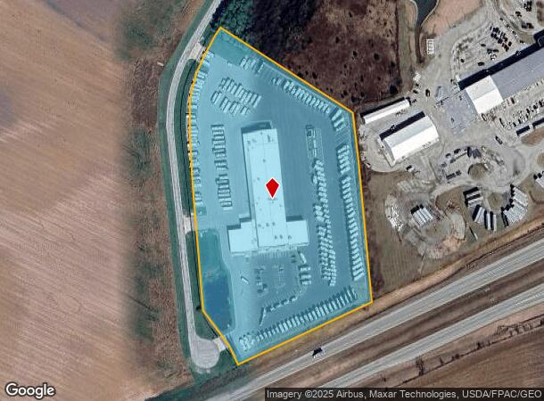  775 W Curry Rd, Wilmington, OH Parcel Map