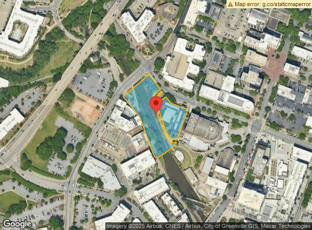  101 W Broad St, Greenville, SC Parcel Map