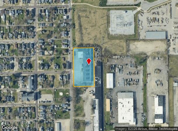 746 S Arnold St, South Bend, IN Parcel Map