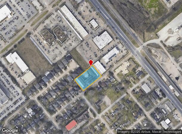 202 Cole St, Webster, TX Parcel Map