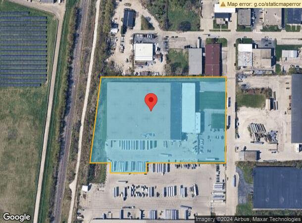  6001 S Ace Industrial Dr, Cudahy, WI Parcel Map