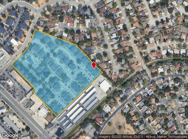  7770 Pipers Ln, San Antonio, TX Parcel Map