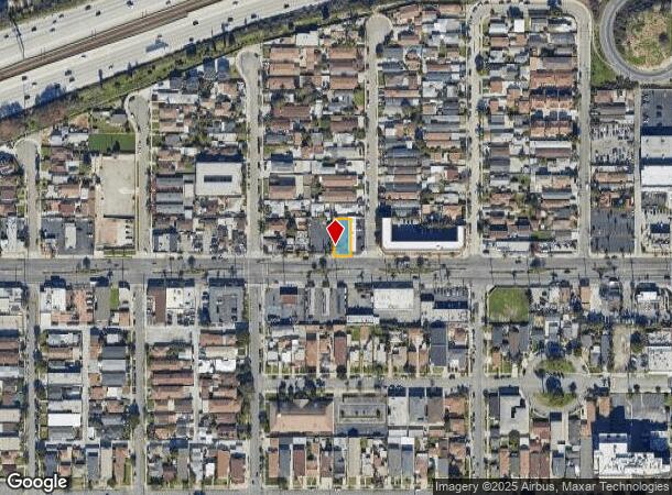  4539 W Imperial Hwy, Inglewood, CA Parcel Map