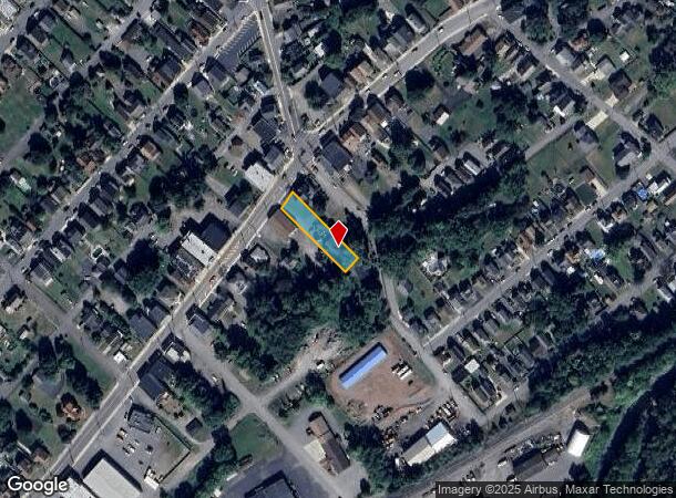  1050 Main St, Scranton, PA Parcel Map