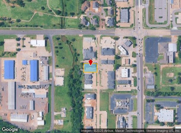 1621 Midtown Pl, Oklahoma City, OK Parcel Map