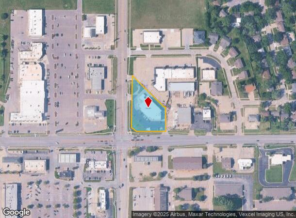 2850 Sw Wanamaker Rd, Topeka, KS Parcel Map