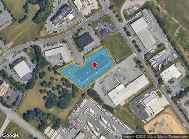 21 Byte Ct, Frederick, MD Parcel Map