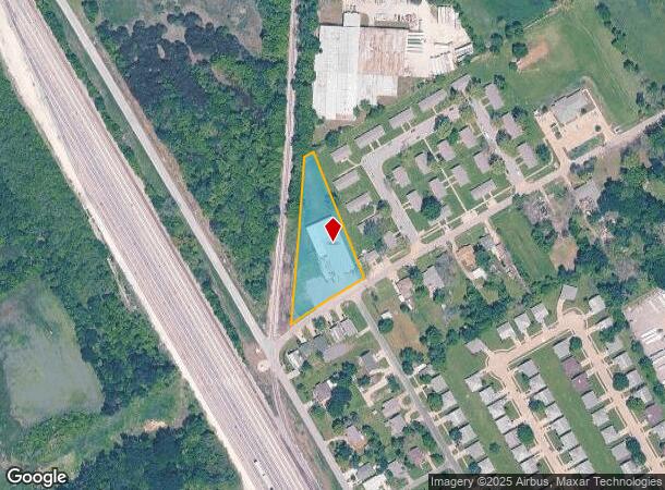 100 Arnold St, Ennis, TX Parcel Map