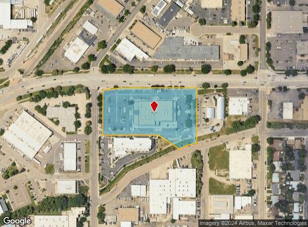  1225 Ken Pratt Blvd, Longmont, CO Parcel Map