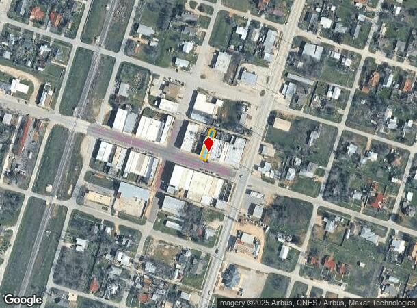220 E Clark St, Bartlett, TX Parcel Map