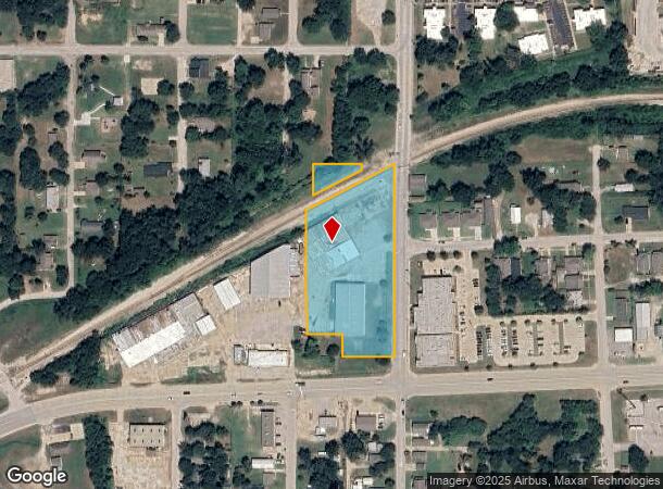  28 N Hickory St, Sapulpa, OK Parcel Map