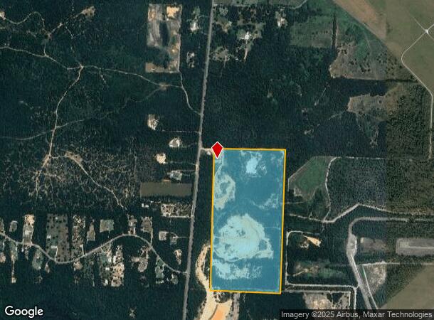  7980 Highway 87 N, Milton, FL Parcel Map