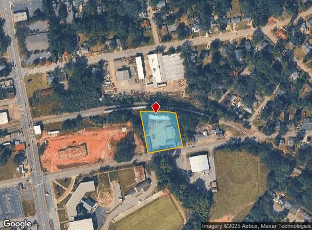  481 E Whitner St, Anderson, SC Parcel Map