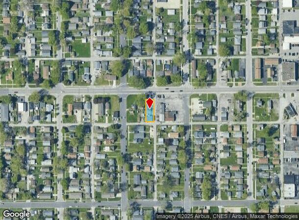 634 E Broadway St, Bradley, IL Parcel Map