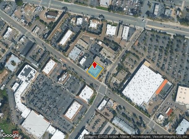 3604 Midway Dr, San Diego, CA Parcel Map