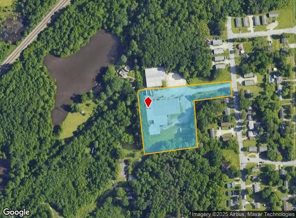 614 Hendrix St, High Point, NC Parcel Map