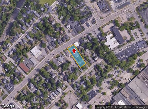 163 Pleasant St, Attleboro, MA Parcel Map