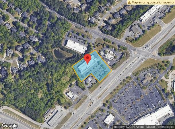  1039 Peachtree Industrial Blvd, Suwanee, GA Parcel Map