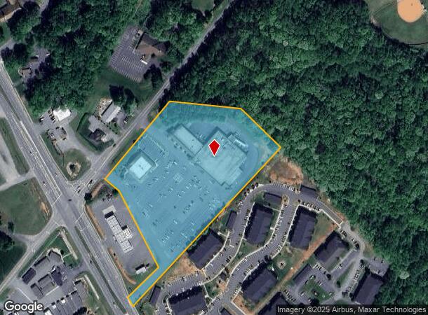  1130 Freeway Dr, Reidsville, NC Parcel Map