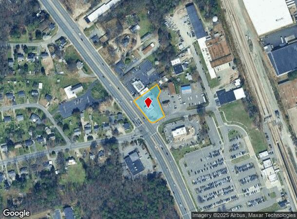  7605 Staples Mill Rd, Henrico, VA Parcel Map