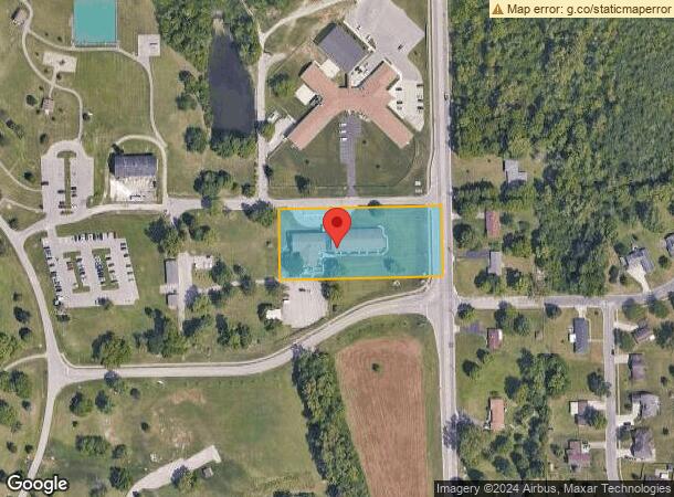  601 Infirmary Rd, Dayton, OH Parcel Map