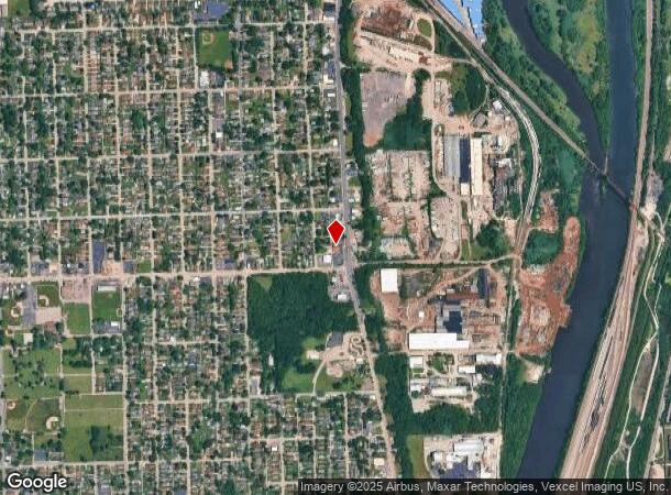  1601 N Broadway St, Crest Hill, IL Parcel Map