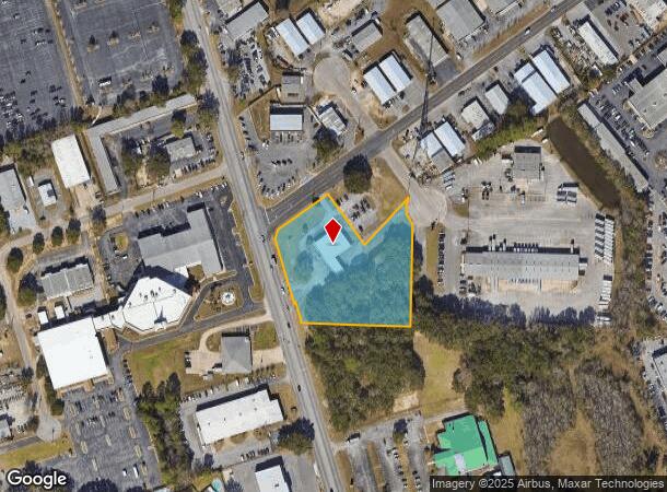 6200 N W St, Pensacola, FL Parcel Map