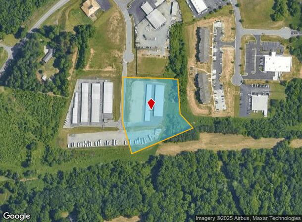 202 S Village Dr, Winston Salem, NC Parcel Map
