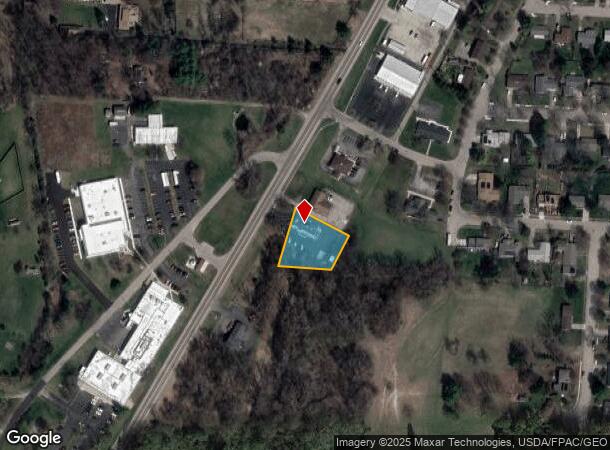 1535 Xenia Ave, Yellow Springs, OH Parcel Map