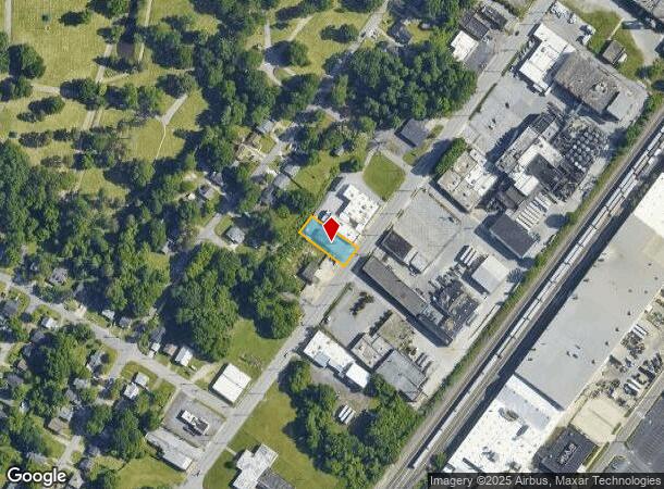  1824 W English Rd, High Point, NC Parcel Map