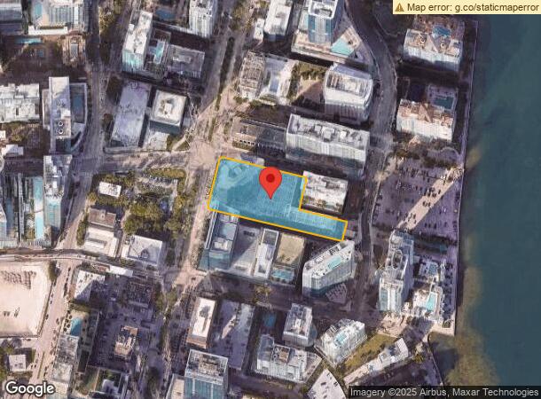  1221 Brickell Ave, Miami, FL Parcel Map