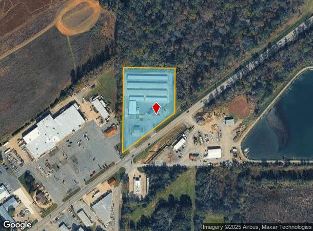  1520 N Center St, Lonoke, AR Parcel Map