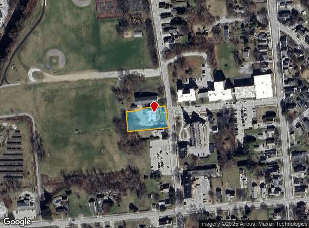  59 Meadow St, Rutland, VT Parcel Map