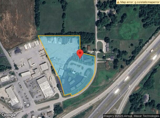  1151 W Knable Rd, Georgetown, IN Parcel Map