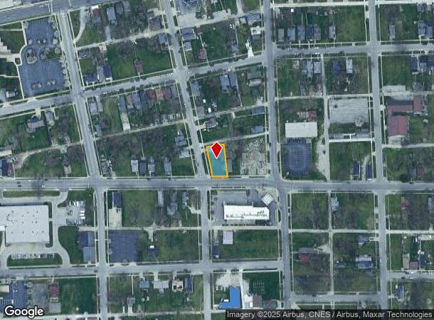  605 E Lewis St, Fort Wayne, IN Parcel Map