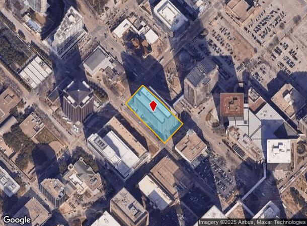 2100 Ross Ave, Dallas, TX Parcel Map