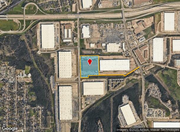  1415 N Cockrell Hill Rd, Dallas, TX Parcel Map