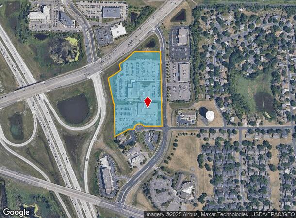  9555 Upland Ln N, Maple Grove, MN Parcel Map