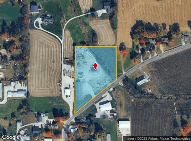 210 E Main St, Monrovia, IN Parcel Map