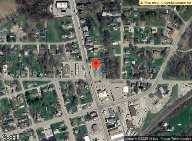  502 N Buckeye St, Osgood, IN Parcel Map