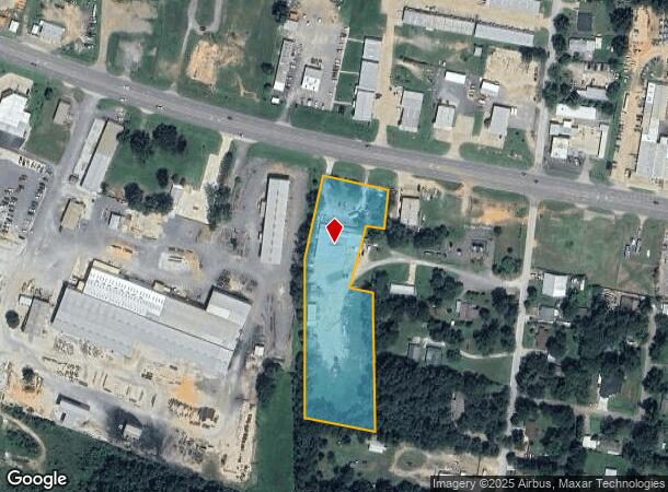  1902 E Us Highway 80, White Oak, TX Parcel Map