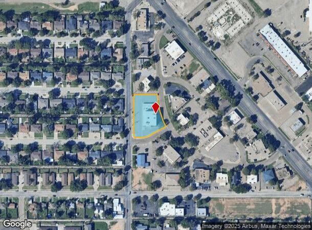  7 Briercroft Office Park, Lubbock, TX Parcel Map