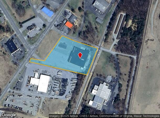 1400 Bob White Blvd, Pulaski, VA Parcel Map